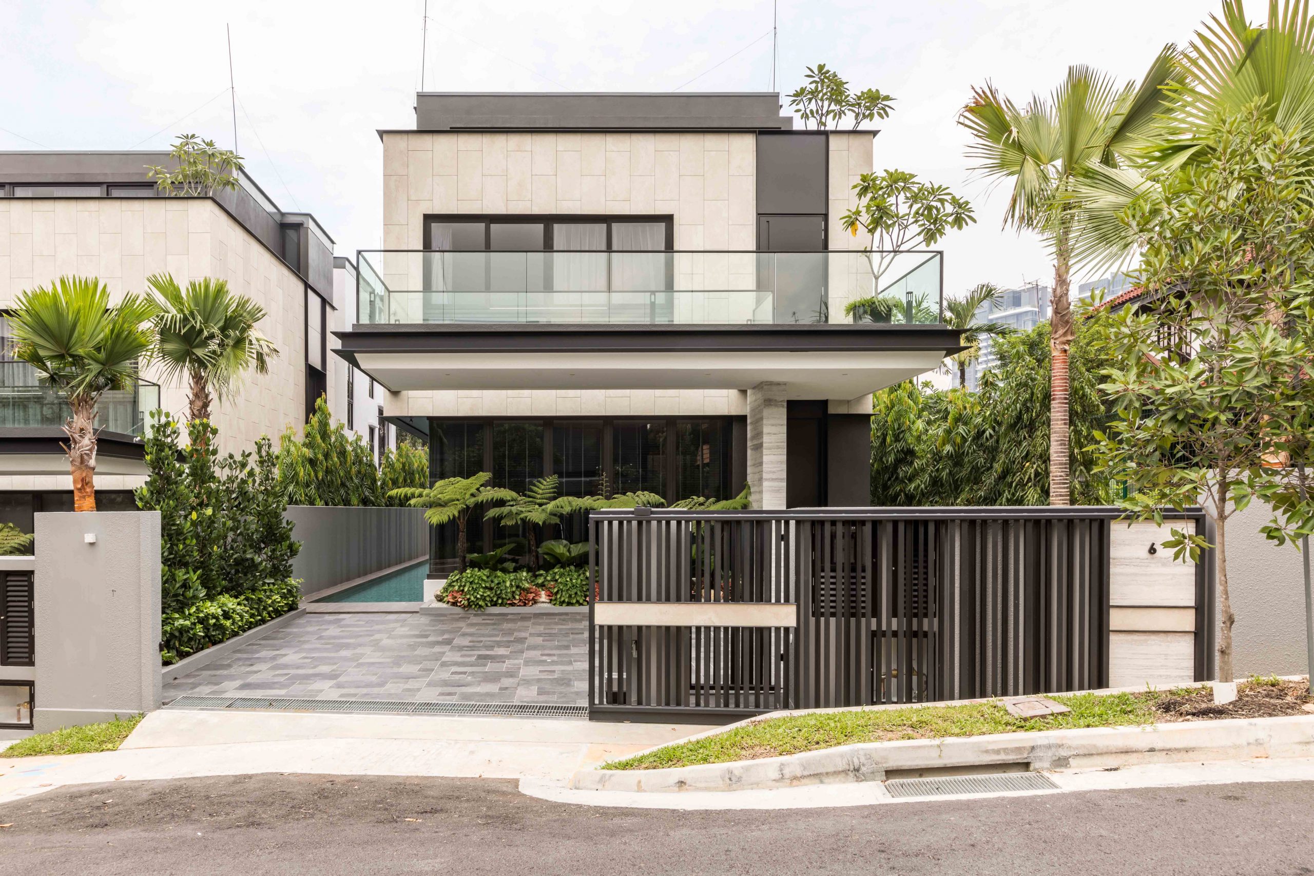 TWIN HOUSE – HOLLAND GROVE – Edmund Ng Architects