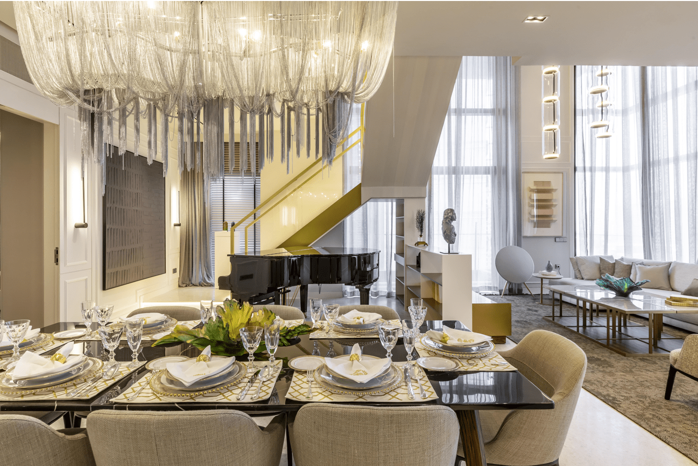 ORCHARD BY THE PARK DUPLEX SHOWFLAT Edmund Ng Architects